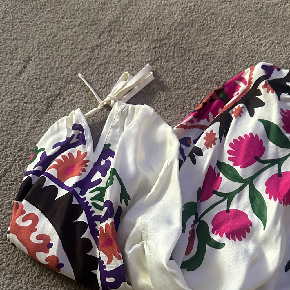 ba&sh Multicolor Embroidered Blouse - Picture 4 of 4